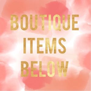 Boutique Items Below! 🎉